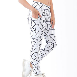 Free Size <b>Women's</b> Fitness Leggings Seamless Sports <b>Tights</b> with Custom Logo Sublimation Printing High Street USA Leggings - Product Image 5