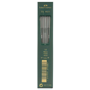 Faber-Castell TK 9071 0.2mm H 10 Unidades/Paquete Lápiz Mecánico Negro Fallmine Alemania - Product Image 3
