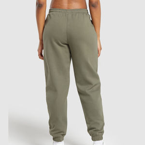 Pantalon de survêtement design personnalisé pour femmes Pantalon de survêtement en tissu doux avec fermeture à la taille élastique Coupe ample pour l'été - Product Image 6