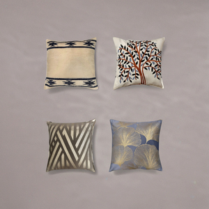 Nuevas Fundas de cojín geométricas modernas impresas con logotipo personalizado, fundas de almohada promocionales para eventos y regalos disponibles en tamaño personalizado - Product Image 1