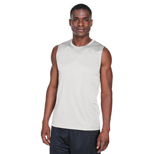 Camiseta sin mangas para hombre, camiseta muscular Shooter Tank Dri, camiseta que absorbe la humedad UV 40 +, camisetas, camiseta sin mangas, chaleco de gimnasio - Product Image 1