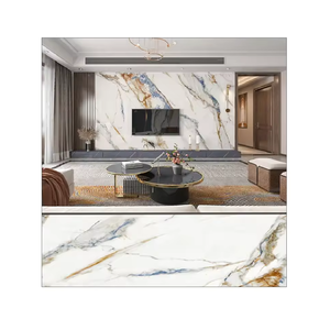 Service OEM Feuille de marbre UV Panneau et panneau muraux décoratifs intérieurs en plastique PVC Marbre 2mm 5mm d'épaisseur Impression de découpe personnalisée - Product Image 2