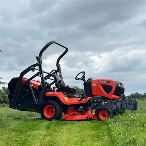 Mini tracteur de jardin diesel G261 25 CV Meilleur choix pour les machines environnementales Nouvelle vente Tondeuse autoportée avec bac à herbe - Product Image 1