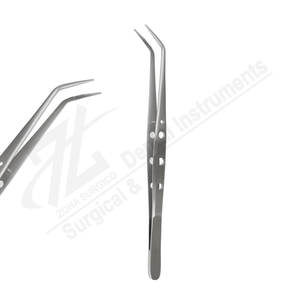 Pinzas dentales London College 15cm Pinzas dentales de acero inoxidable Pinzas dentales Autoclavables Pinzas dentales Fórceps de sujeción de algodón Pakistán - Product Image 1