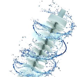 Cepillo manual ligero de plástico de doble cabezal para recoger migas, limpieza de alfombras y barrido de mesas Asude Plastik ASD003 - Product Image 4