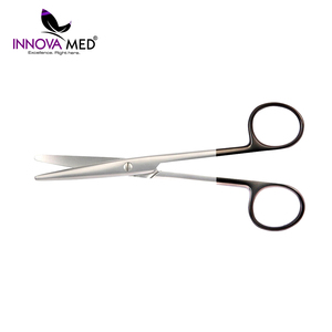 กรรไกรตัดผ้าพันแผลเมโยแบบพรีเมี่ยมใบมีดสแตนเลสคมเพื่อการตัดที่แม่นยำด้ามจับ5.5คงทน - Product Image 4