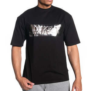 Roof Gallery Men's 100% Cotton T-Shirt Heavy Weight Oversized <b>Neon</b> Green Embossed Print Plus Size Breathable Jersey Blank - Product Image 5