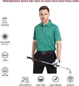 Camisas Casuales para Hombre de Alta Calidad a Precio de Fábrica OEM, Estilo Golf, Tejidas, de Secado Rápido, Transpirables, Bordadas, Personalizadas al por Mayor - Product Image 5