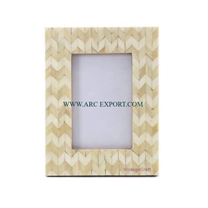 Cadre photo de luxe en aluminium argenté coulé en étain avec forme de hibou plaqué or, cadre photo de table d'appoint pour la maison - Product Image 6