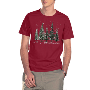 เสื้อยืด2025คริสต์มาสสำหรับผู้ชายเสื้อยืดผ้าโพลีเอสเตอร์สุขสันต์วันคริสต์มาสแบบ100% - Product Image 5