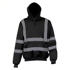 Sudadera con Capucha Reflectante Fluorescente de Alta Visibilidad, Ropa de Seguridad 3M con Logotipo de Marca Personalizado al por Mayor - Product Image 2