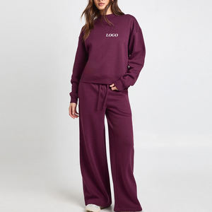 Chándal Extra Grande de Diseño Casual y Moderno para Mujer, con Manga Larga, Diseño de Alta Calidad para Compradores al por Mayor, con Cuello Redondo 2026 - Product Image 1