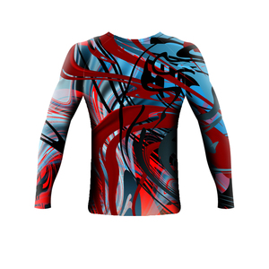 ชุดออกกำลังกายแขนยาว BJJ MMA ชุดฝึกออกกำลังกายแขนยาวตามสั่ง - Product Image 2