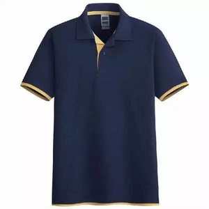 Holesale em uustom mmbroidery oogo OLF olo T hirlank lanlain otton - Product Image 3