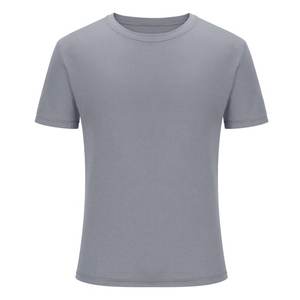 <b>Mens</b> Polyester/Cotton Solid Knitted Summer <b>T</b>-<b>Shirts</b> Crewneck Half Sleeve Breathable Quick <b>Dry</b> Regular <b>Fit</b> Casual Tee <b>Shirt</b> - Product Image 4