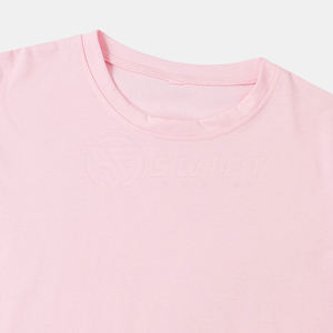 2025 O-Neck T-shirts en mélange de coton pour hommes de haute qualité 100% coton personnalisable couleurs unies en gros au Pakistan - Product Image 3