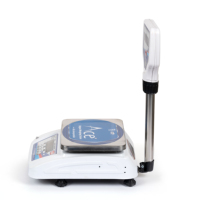 Báscula Digital Electrónica de Plataforma Mini para Mesa, de Acero Suave, Duradera y de Alta Calidad ACE, Precisión de 1g-20kg, 1 Año de Garantía