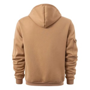 เสื้อมีฮู้ดมีซิปแบบยืดได้ติดทนนานสำหรับกีฬาและถนนนุ่มทนทานการออกแบบมินิมอลสำหรับสวมใส่สบายๆและแอคทีฟ - Product Image 2