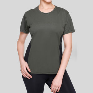 T-shirts pour femmes de style streetwear écologique, prix compétitif, style populaire, vente directe, t-shirts de sport pour la salle de sport, vêtements pour femmes - Product Image 4
