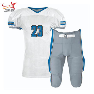 ชุดยูนิฟอร์มอเมริกันฟุตบอลคุณภาพดีที่สุด สวมใส่สบาย สำหรับทุกเพศ ผลิตตามสั่ง ทำจากโพลีเอสเตอร์ ระบายอากาศได้ดี ไซส์ใหญ่ แห้งเร็ว ลาย Flying Star - Product Image 3