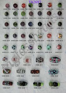 Vente chaude Mixte Africain Motif Cristal Perles De Verre Prêt Navire Bas Prix Coloré Fabrication De Bijoux Différentes Tailles Perles En Vrac - Product Image 2