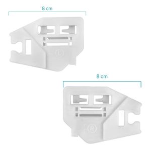 Per <span class=keywords><strong>BMW</strong></span> serie X5 <span class=keywords><strong>E46</strong></span> destro-sinistro Jack lunotto in plastica Set regolatori finestrini - Product Image 3