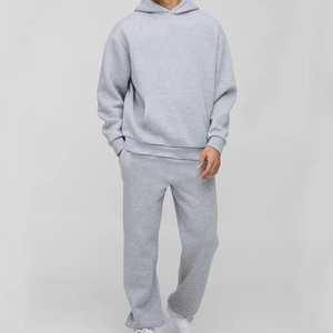 Ropa Deportiva Informal Unisex Premium Personalizable OEM ODM Ligera Transpirable 100% Algodón Chándal Extra Grande para Hombre Invierno - Product Image 1