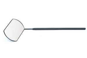 Miroir d'inspection d'extension de cils en forme d'ours de poche plaqué or de marque privée grossissement simple face 3x pour cils - Product Image 4