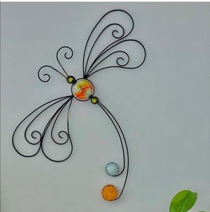 Adorno Navideño Vintage Hecho a Mano de Hierro Forjado de Alta Calidad con Acabado Negro Antiguo para Decoración Navideña del Árbol de Navidad - Product Image 3