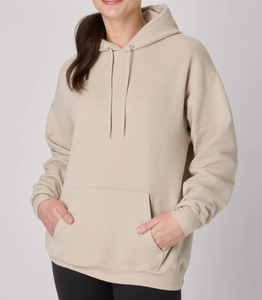 Option multicolore attrayante 380 GSM 100% coton polaire lourde logo personnalisé taille sweat à capuche pour femme du Bangladesh - Product Image 4