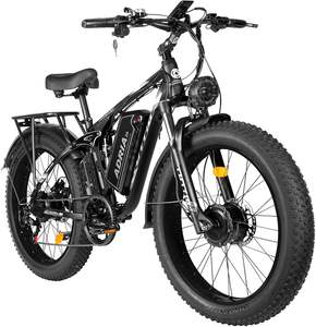 Top Deal Tuttios Vélo électrique 210NM Double moteur-Ebike 52V Batterie amovible - Product Image 1