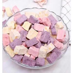 Yaourt lyophilisé premium, cubes de fruits croquants, fraise, myrtille, mangue, collation populaire pour l'exportation, yaourt lyophilisé - Product Image 4