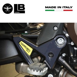 Adesivo Logo 3D Personalizzato per Cavalletto Moto Compatibile con Husqvarna Norden 901 - Product Image 5