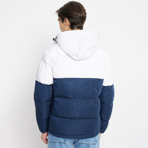 Veste d'hiver de luxe personnalisée pour hommes, style rue, doudoune de haute qualité avec col montant Service OEM - Product Image 2