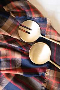 Handcrafted Golden Metal <b>Flatware</b> <b>Set</b> For Catering Home Dinner Party Tableware Decor Usage From India - Product Image 6