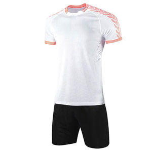 Conjunto de uniformes de fútbol de secado rápido con logotipo personalizado de alta calidad Venta directa de fábrica Servicio OEM Uniformes de camiseta de fútbol - Product Image 5