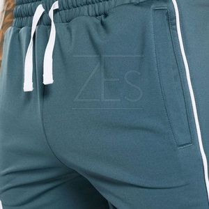 กางเกงขาสั้นออกกำลังกายผู้ชาย สีพื้น ผ้าฝ้าย 100% สไตล์ใหม่ คุณภาพสูง แห้งเร็ว พรีเมียม ขายดี - Product Image 5