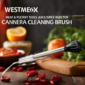 WESTMARK <b>Meat</b> & <b>Poultry</b> Tools Juice/Spice Injector Cannula with Cleaning Brush - Product Image 3