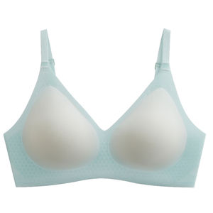 Meilleure vente soutien-gorge de sport léger pour femmes de haute qualité confortable respirant séchage rapide conception sans couture Logo personnalisé grande taille - Product Image 2