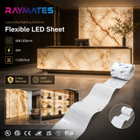 Panneau LED ultra fin de haute qualité avec garantie de 5 ans, DC24V 2835, super long, 10 m de long, feuille LED flexible pour rétroéclairage de pierre