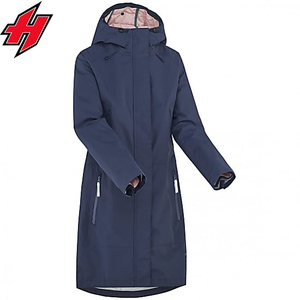 Wholesale <b>Men's</b> & Women's Full-Sleeve <b>Knee</b>-<b>Length</b> Autumn Puffer Jacket Cotton-Padded Waterproof & Reversible Coat - Product Image 3