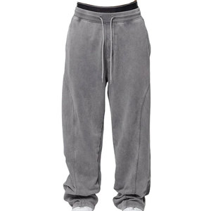 Pantalones deportivos personalizados de talla grande con logotipo personalizado para uso en exteriores para hombre, pantalones deportivos personalizados para hombre - Product Image 1