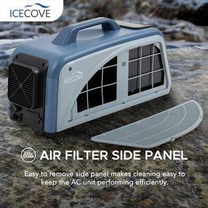 Kit de Aire Acondicionado Portátil Solar (Estilo IceCove) – Alimentado por Batería – Sistema de Refrigeración Fuera de la Red para Camping, Autocaravanas y Uso en Exteriores - Product Image 3