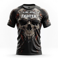 Rashguard BJJ en gros, vêtements de sport MMA, équipement d'entraînement professionnel pour la performance athlétique