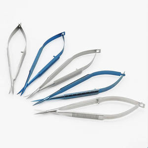 Tijeras Oftálmicas de Aleación de Titanio para Córnea, Instrumentos Quirúrgicos, Tijeras Vanna de amrid surgical - Product Image 1