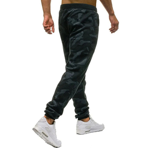 Pantalon de survêtement léger taille haute pour hommes pantalon de survêtement décontracté avec lavage foncé - Product Image 3