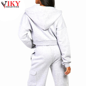 Survêtement évasé pour femmes de haute qualité au design unique de poches cargo BY VIKY INDUSTRIES - Product Image 4
