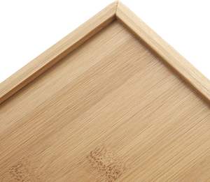 Bamboo <b>Napkin</b> <b>Holder</b> Square 7.5" x 7.5" x 2.5" Wood <b>Napkin</b> Tray Wooden Guest Towel <b>Holder</b> for Kitchen Table Countertop - Product Image 3