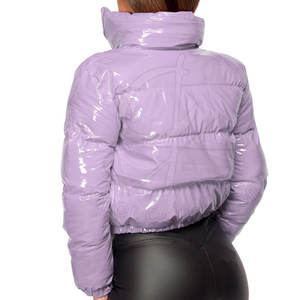 100% Polyester 2025 Winter Clothes Custom Ladies Breathable Puffer Down Jackets With Customizable Fabric - Product Image 5