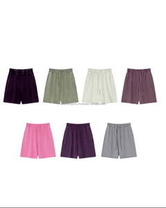 OEM Oversized Streetwear High Waist Custom <b>Shorts</b> Women Summer Cotton Streetwear Casual Fit Supplier OEM ODM <b>Shorts</b> - Product Image 3